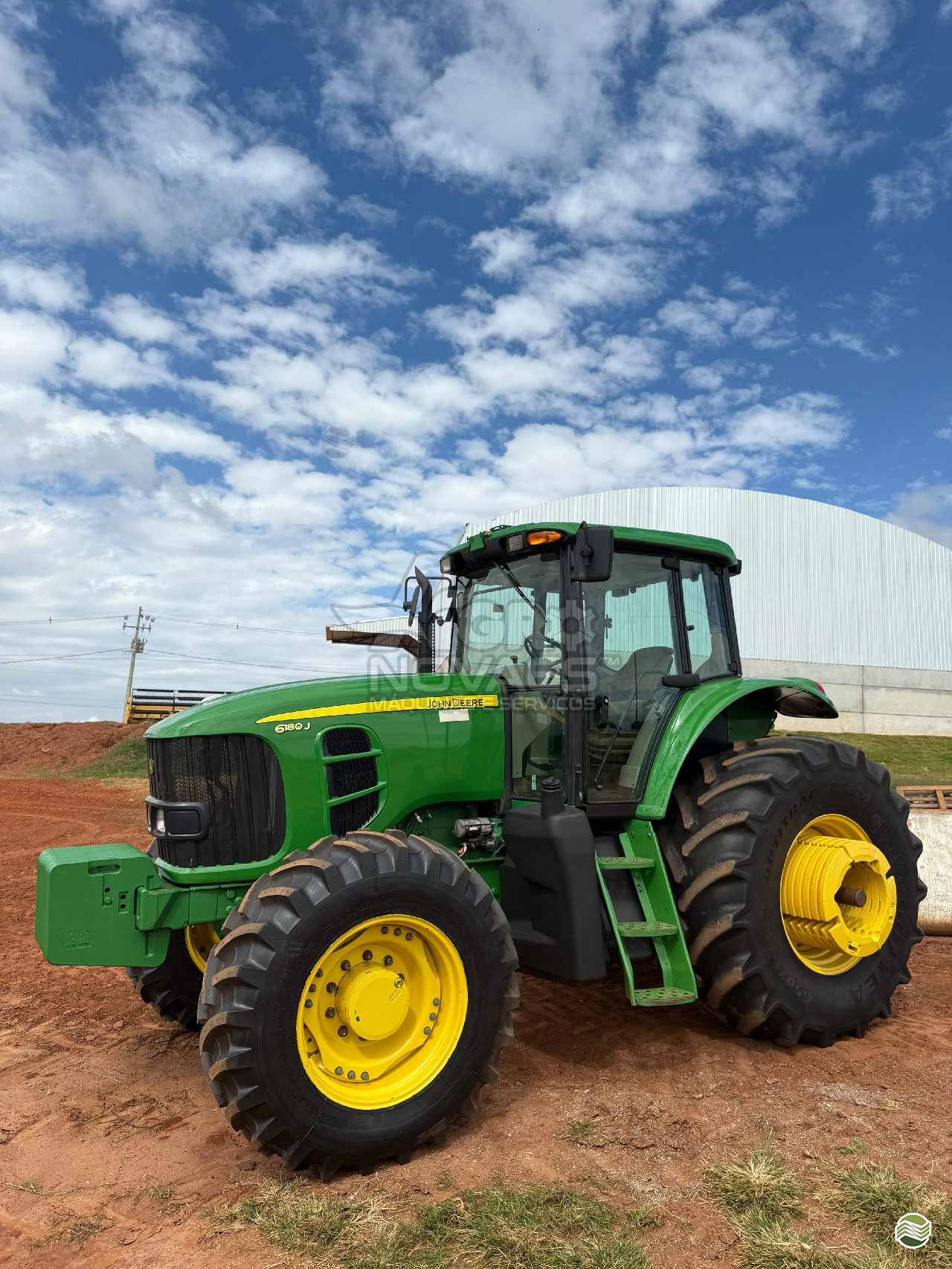 TRATOR JOHN DEERE JOHN DEERE 6180J Tração 4x4 Agro Novaes Máquinas Agrícolas FERNANDOPOLIS SÃO PAULO SP